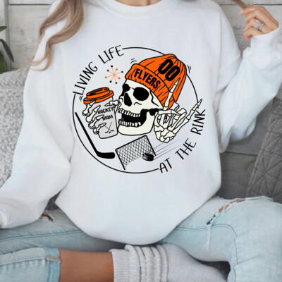 CUSTOMIZED FLYERS LIVING LIFE ADULT CREWNECK  Thumbnail